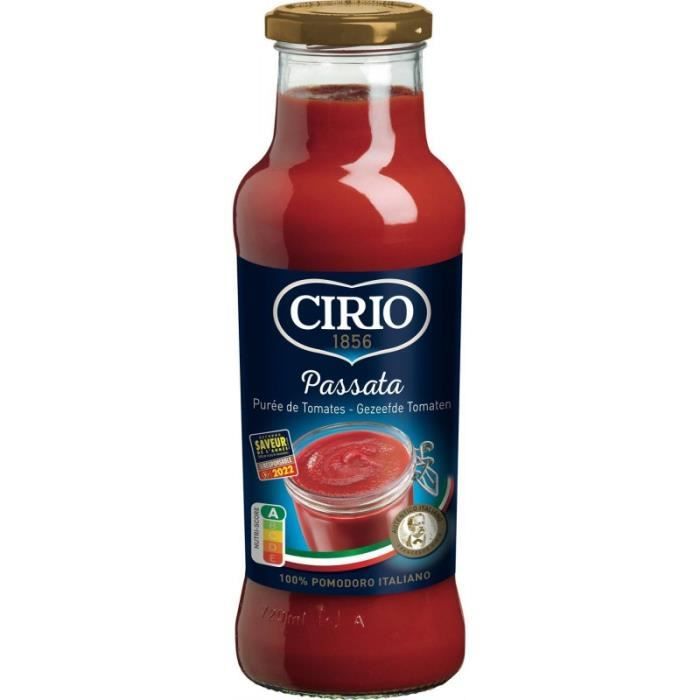 CIRIO - Passata Tomate 700G - Lot De 4