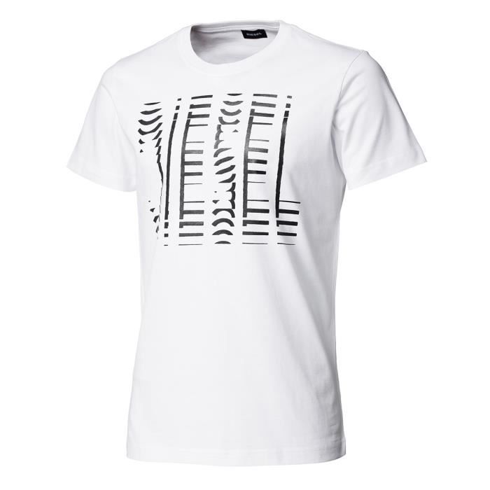T-Shirt Diesel Diego Homme blanc