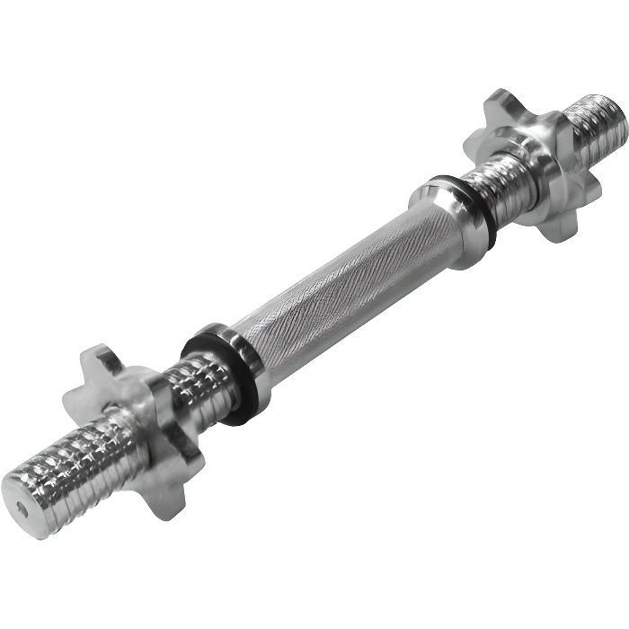 Barre courte 35 cm avec étoiles de serrage - ⌀ 30 mm - x1