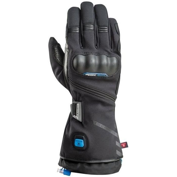 IXON Gants moto chauffants It Yate - Homme - Noir