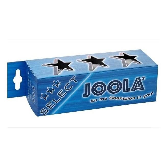 Boîte balles ping pong Select Blanche x3