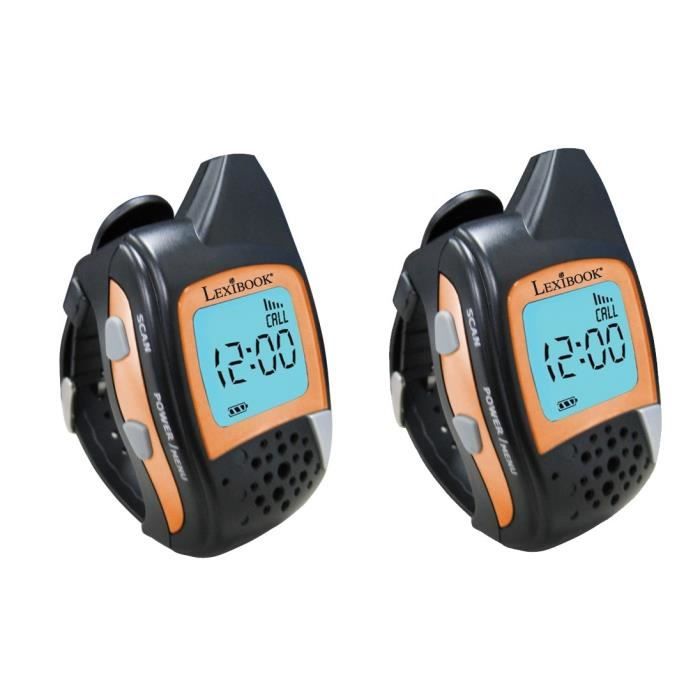 LEXIBOOK Montre Talkie-walkie spy mission