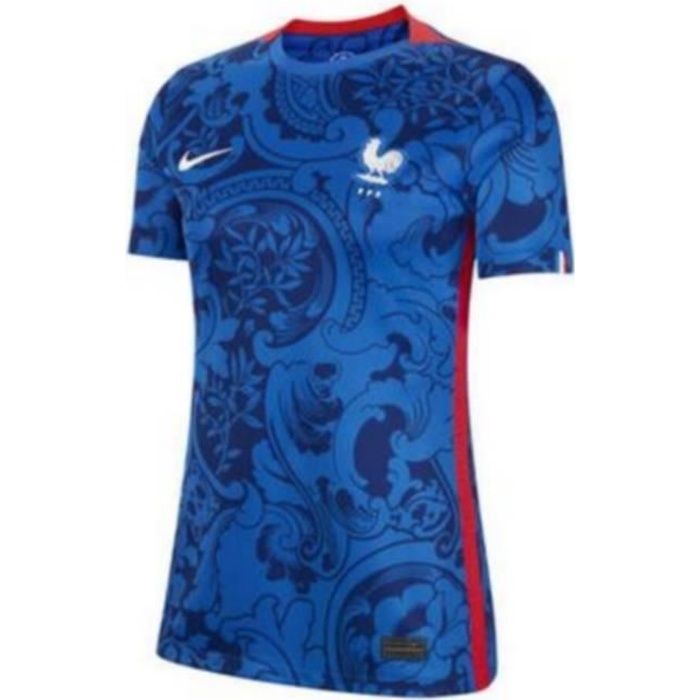 Nouveau Maillot Nike Equipe de France de Football Femme Euro 2022 Domicile