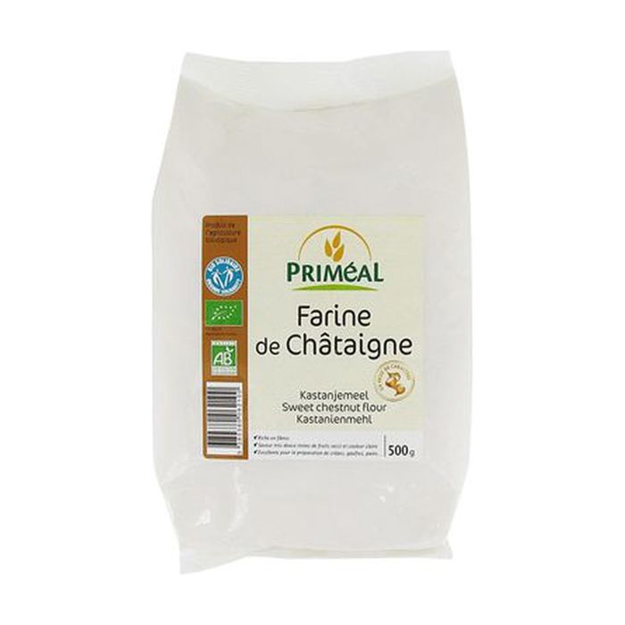 Farine de châtaigne bio - 500 g - PRIMÉAL
