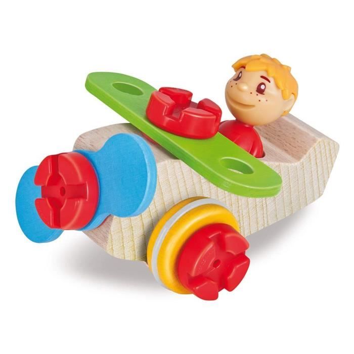 EICHHORN - Constructor Maxi Bois - Avion 10 pièces