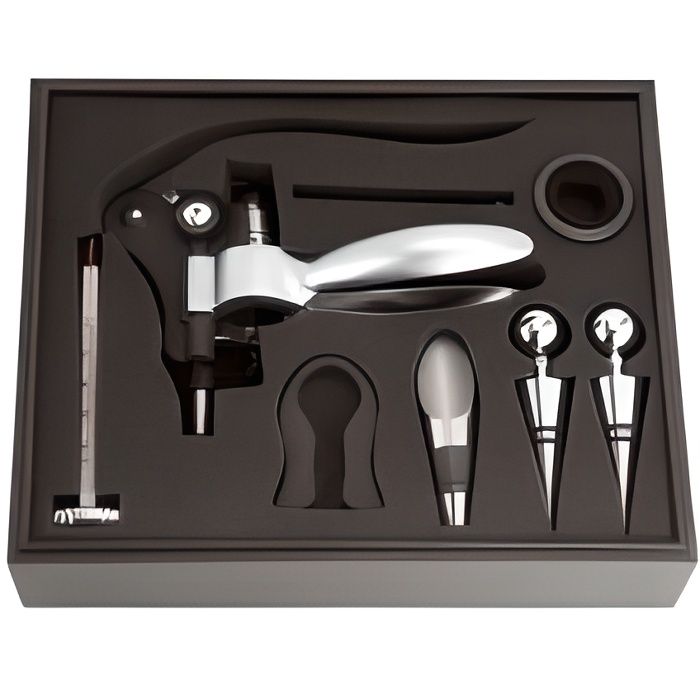 TABLE PASSION Coffret Bois Tire-bouchon 8 pièce…