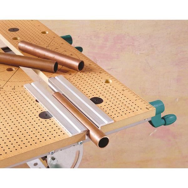 WOLFCRAFT 2 Mâchoires aluminium pour étau