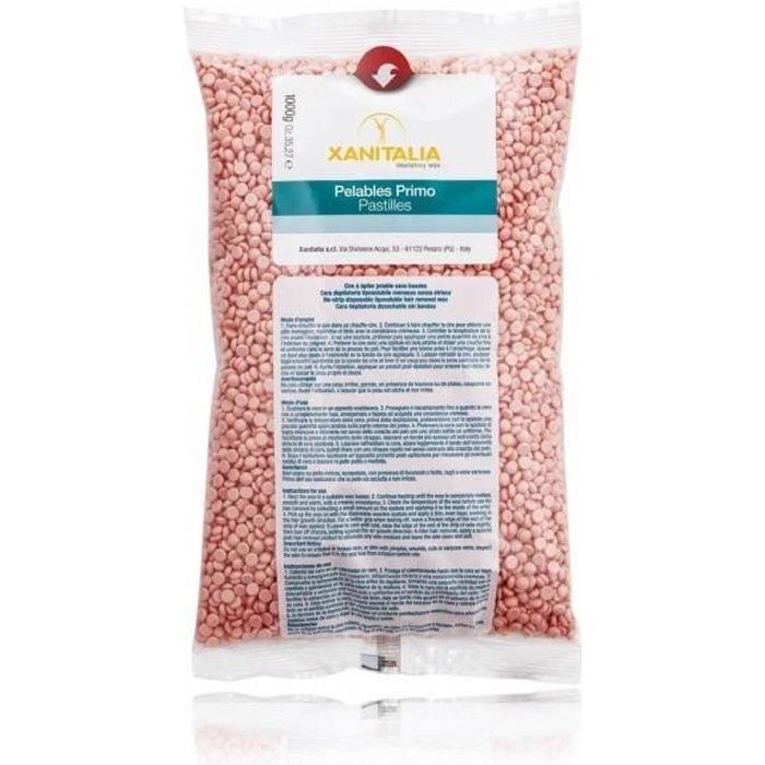 Cire Pelable Rose Pastilles Xanitalia 1kg