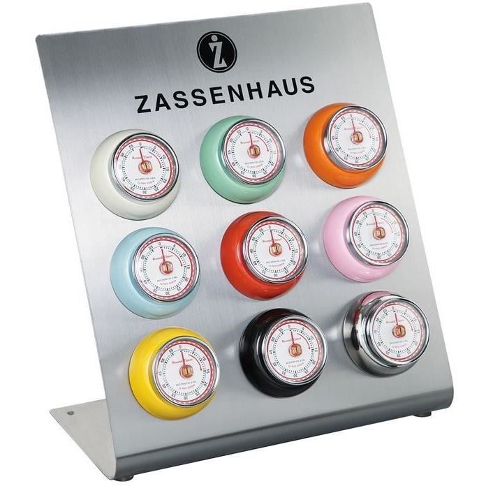 ZASSENHAUSS Plaque en aluminium aimantée présentation minuteurs