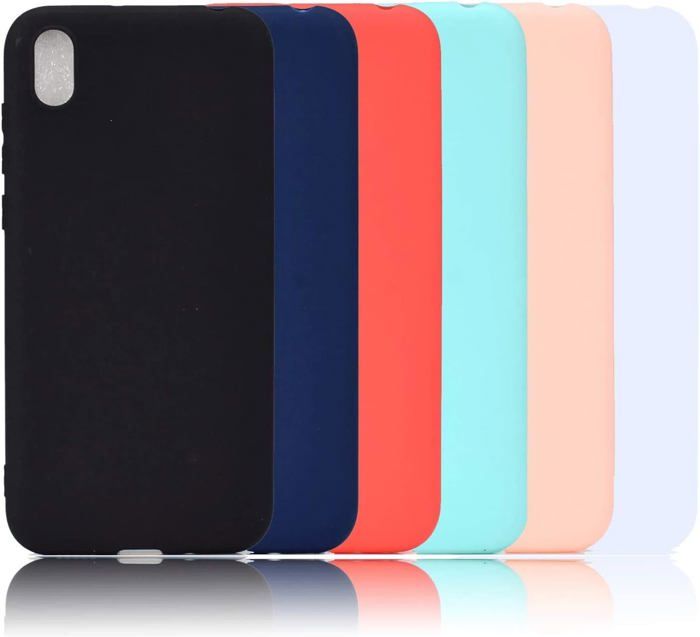 Captor Cover Honor Y5 2019 / 8S, Custodia Trasparente in Silicone TPU Morbido, Sottile, Anti-Graffio, Protezione Fotocamera, Anti-Ingiallimento, Flessibile e Resistente per Cover Y5 2019 / 8S Honor