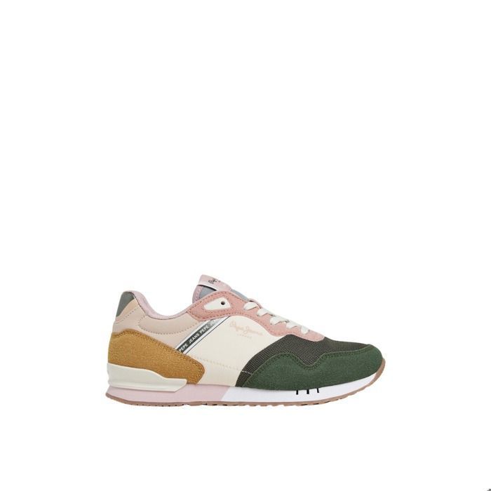 Pepe Jeans Baskets femme Pepe Jeans London Urbans vert — sneakers urbaines confort