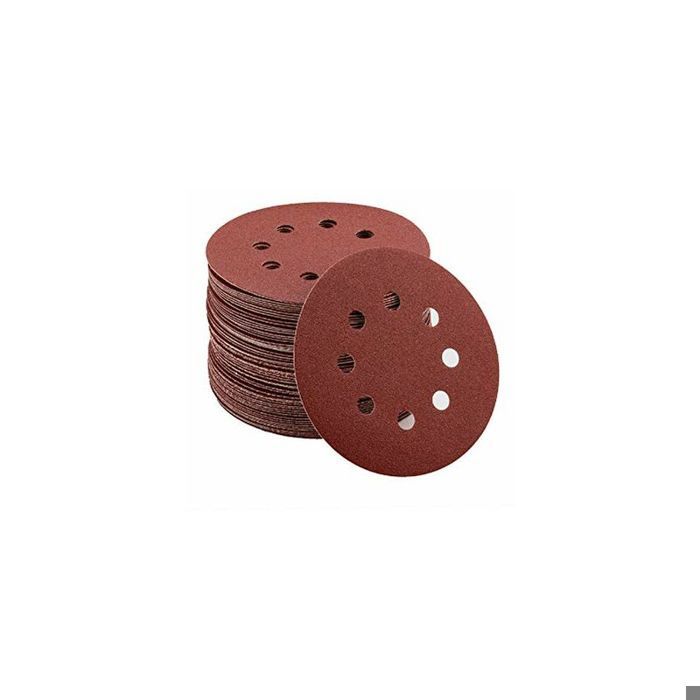 Disque de ponçage Hermes Disque papier Velcro BW115 de 150mm 6 trous