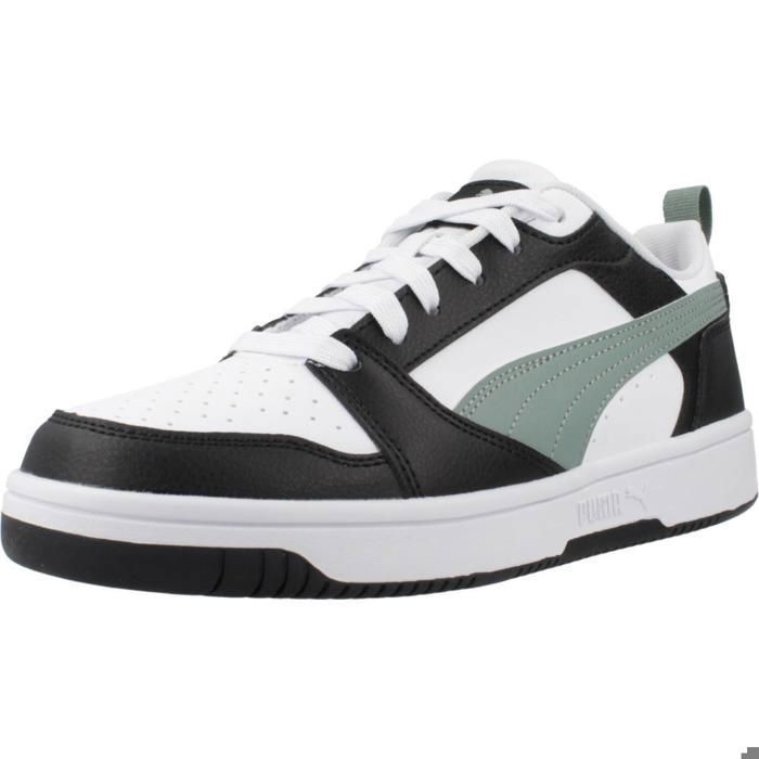 Puma Chaussure Puma Modèle Rebound V6 Lo Jr - Coleur Noir