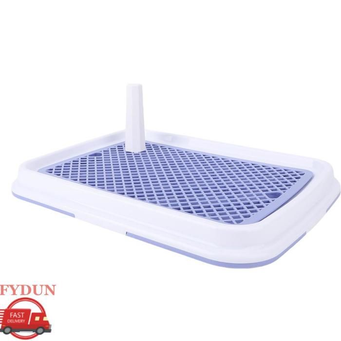 Comparer les prix de FYDUN toilettes pour animaux de compagnie Toilettes Pour Chiens Haute Clôture Facile à Nettoyer Anti-odeurs animalerie kit Bleu