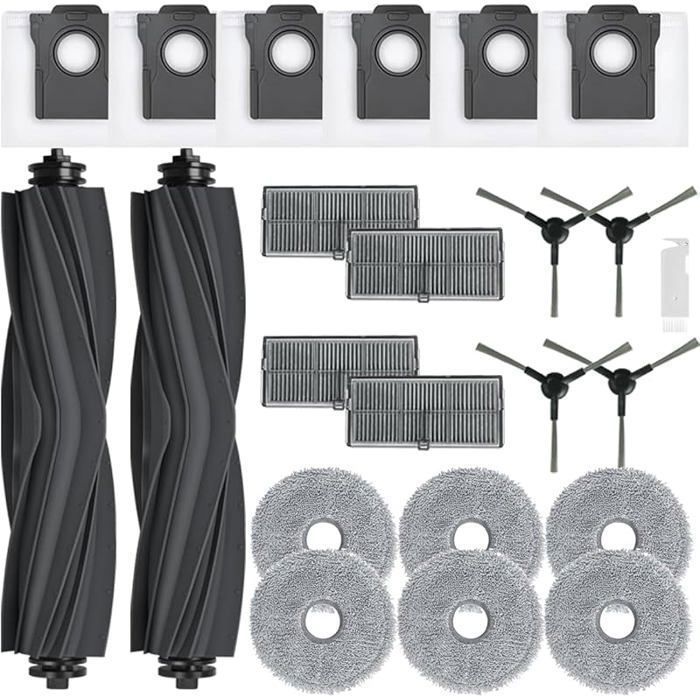 VUSZR Accessoires pour Dreame L10s Ultra Gen 2/L10s Pro Ultra Heat/L40 ultra AE/X30 Ultra/Mova E30 BROSSE ET ACCESSOIRE D’ASPIRAT