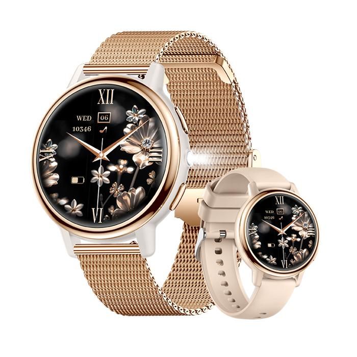 Montre connectée Chronus AK88 Moniteur de santé Appels Bluetooth