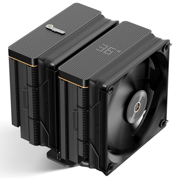 Refroidisseur CPU Iota A62 BK avec Affichage Numérique 6 Tubes en Cuivre Ventilateurs 120MM