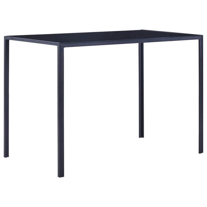 SALE 2026Ensemble de bistro/salon (Table de cuisine + chaise) Bleu - Ensemble de salle à manger 5 pcs Bleu 33.05 Kg 505234