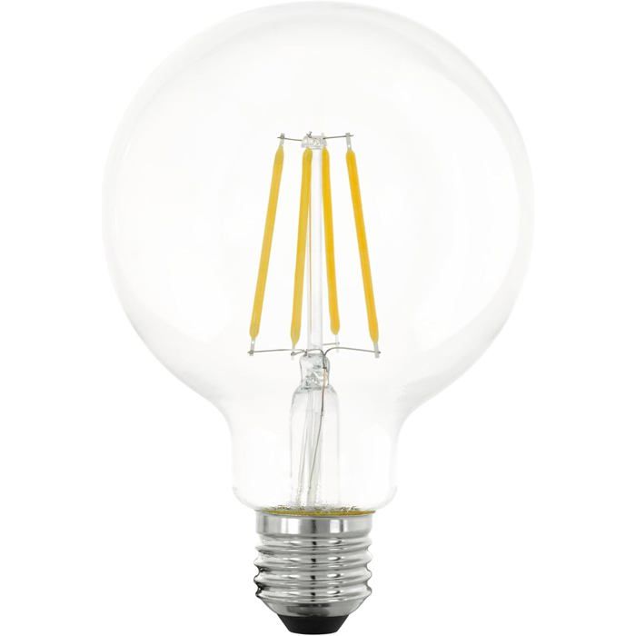 TRAHOO-Ampoule filament LED E27 lampe globe dimmable en étapes éclairage rétro graduable 7 watts (équivalent 60 watts) 80[J28]