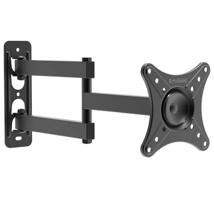 Ertusolid Ceros-M1 – Support mural orientable sur pivot pour écrans et TV LED 10″ – 49″
