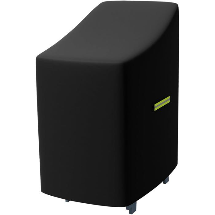 Housse de protection pour chaises de jardin - Housse résistante à lhiver pour chaises empilables (65x85x114 cm) - Bâche