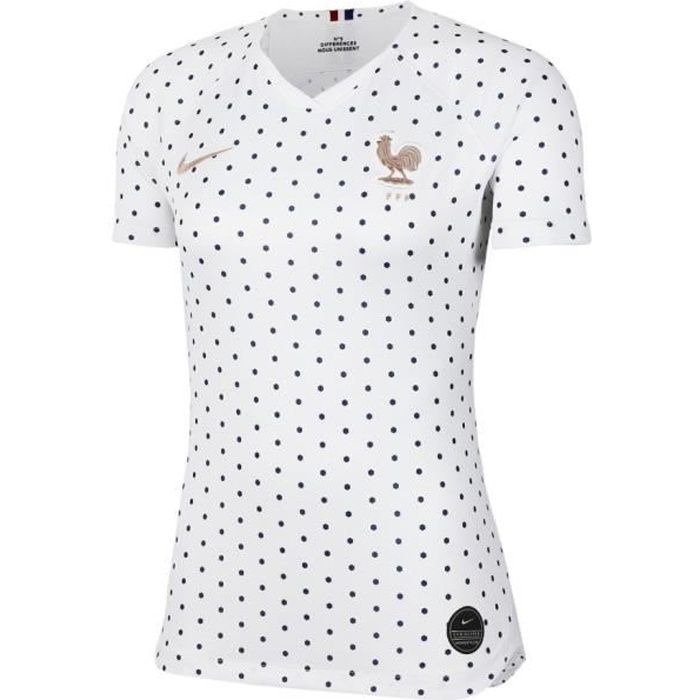 maillot equipede france foot feminin blanc pas cher