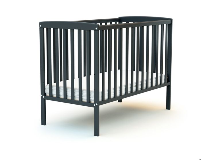 At4 Lit Bebe 60x1 Confort Gris Graphite Cdiscount Puericulture Eveil Bebe