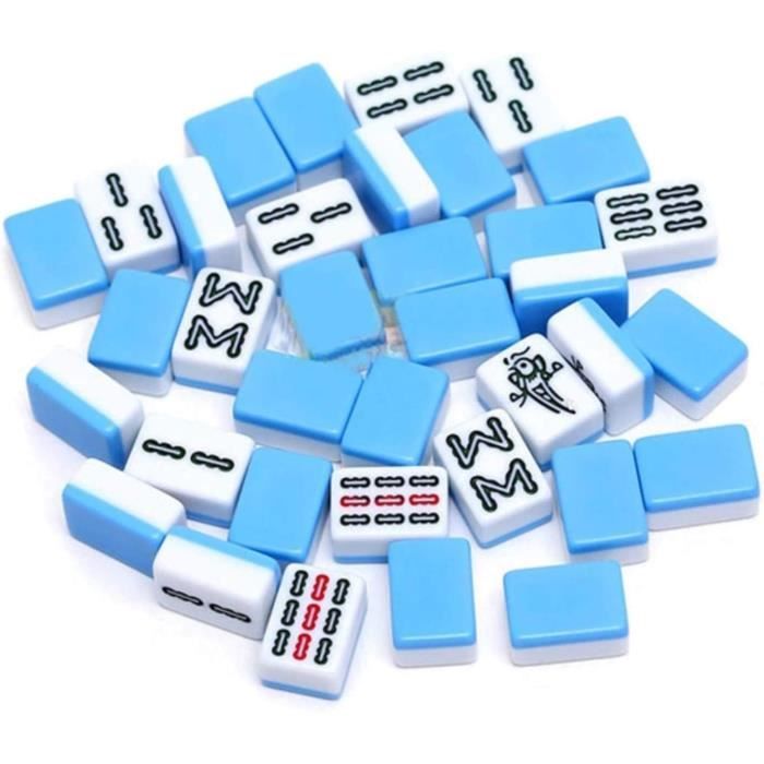 Mini Mahjong Set Voyage Mahjong Jeu De Société Ensembles Portable Mahjong Minutieusement Conçu