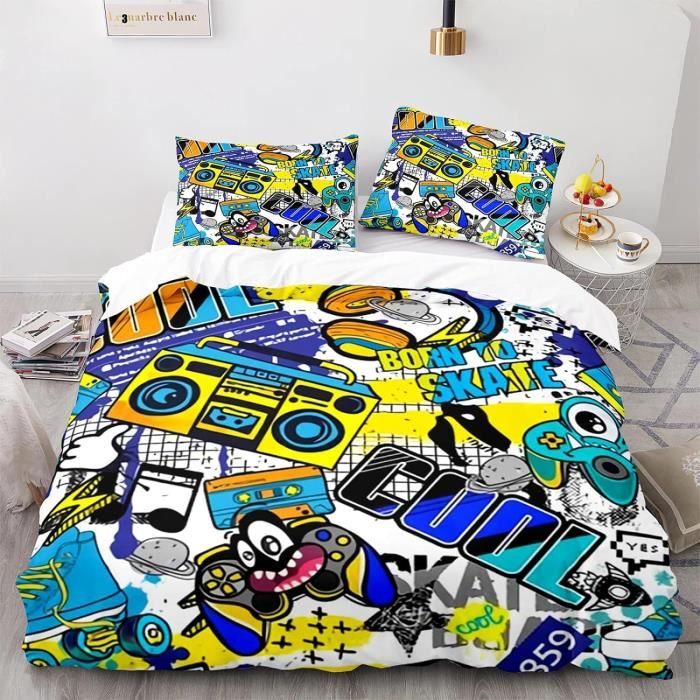 Housse de couette 220x240 ado garçon deals