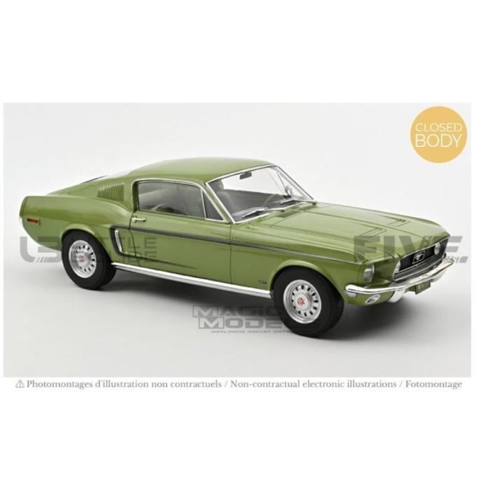 Ford Mustang 1968 Rouge Jet-car 1/43 - Norev