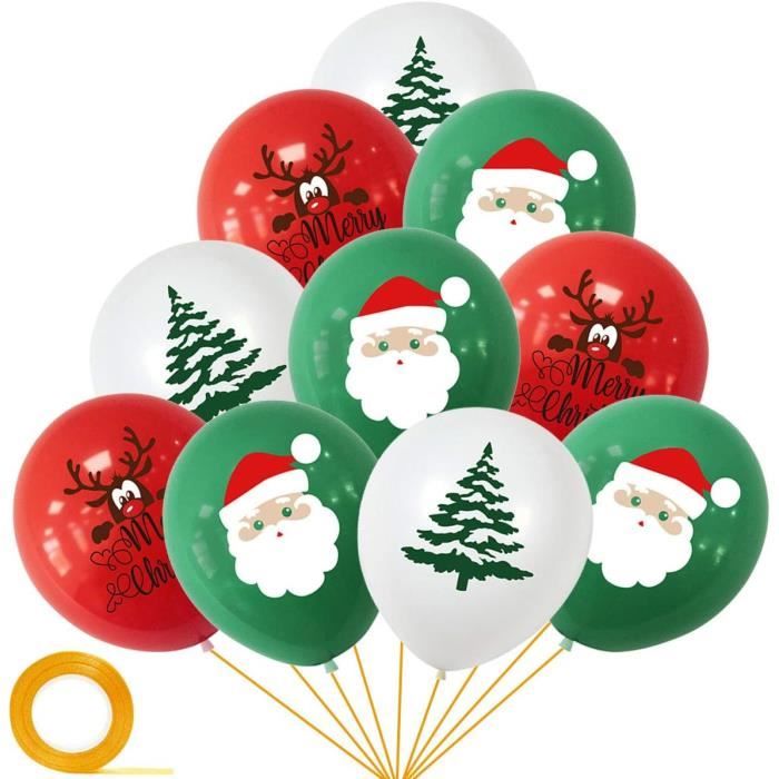 Lot De 15 Ballons Latex Doré Et Noir 'Happy New Year 2026' - Avec Ruban De 10 M - Pour Décoration Fête Du Nouvel An Et Noël