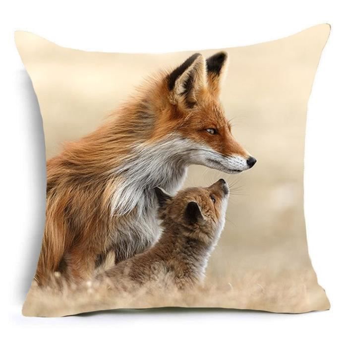 Fox Coussin Fox Housse De Coussin choix de tailles fait main