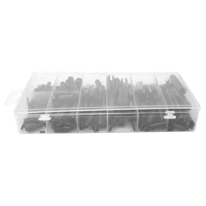 Assortiment De 100 Goupilles Fendues Et à Ressort (R Clips) - Acier Inoxydable - NEUF