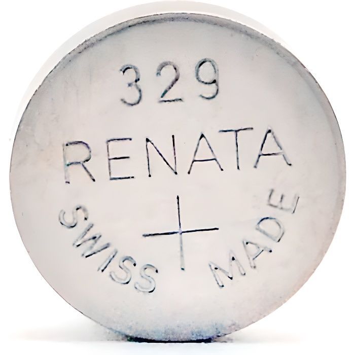 Piles Renata 329 - Lot De 2 Piles Oxyde D'argent 1.55V - Pour Montres électroniques, Jouets, Appareils électroniques - 3