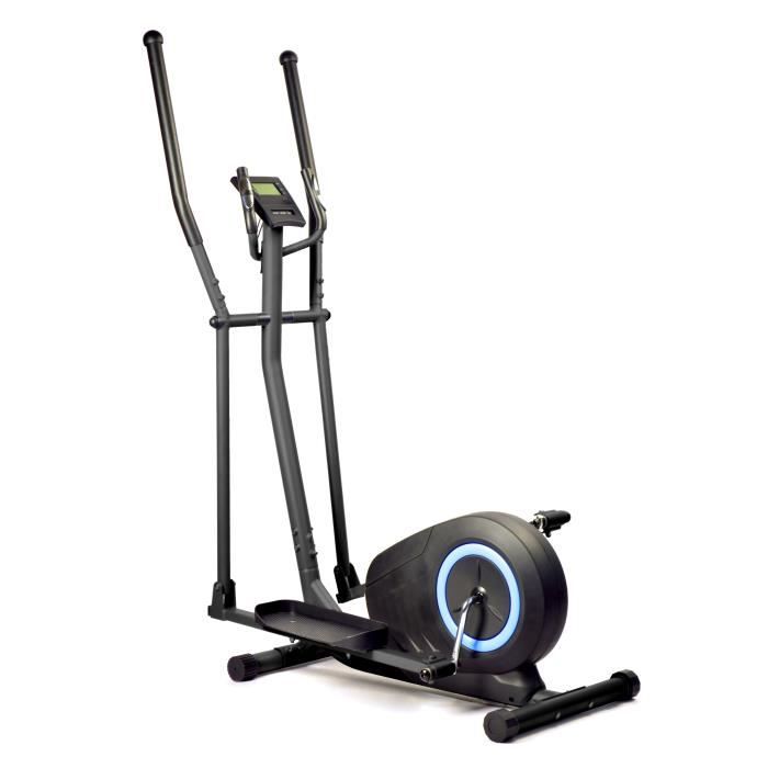 O FITNESS Velo elliptique motorise Compteur 5 fonctions Roue motorise 5 kg Cdiscount Sport