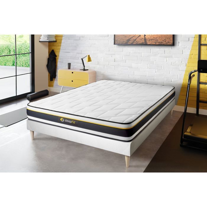Ensemble 140x200 matelas SOFT + sommier kit
