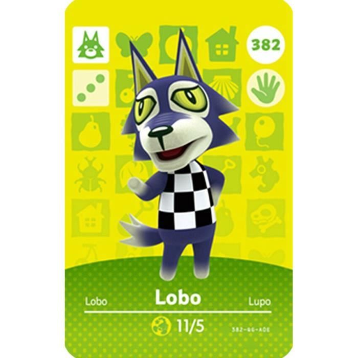 Carte Amiibo Ns Jeu Serie 4 361 A 390 Animal Croisement Carte Travail Pour Modele 3 Lobo Kuyqkpb Cdiscount Beaux Arts Et Loisirs Creatifs