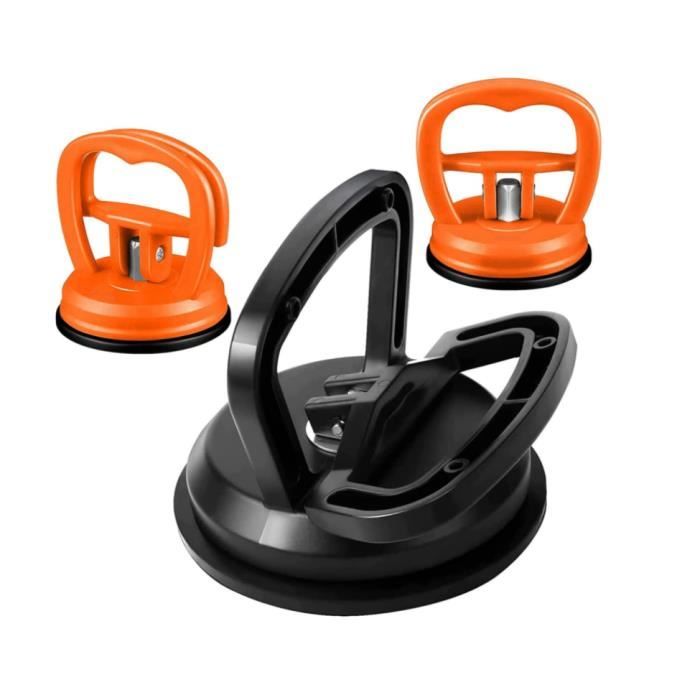 Kit De 3 Ventouses De Débosselage Voiture – Taille L (11,8 Cm) Et S (5,7 Cm) – Pour Bosselures Légères
