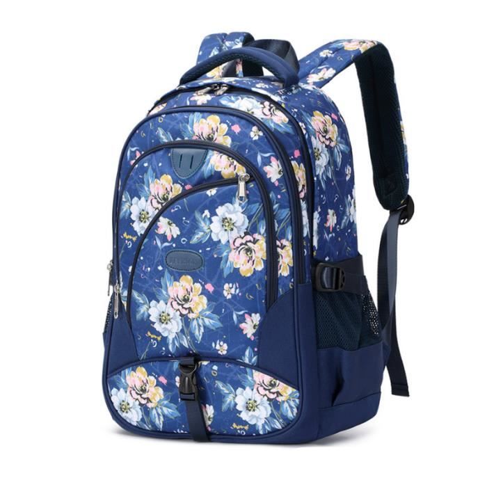 Cartable Fille Primaire à Roulettes IvyH - Sac à Dos Paillettes Avec Sac Repas Et Trousse