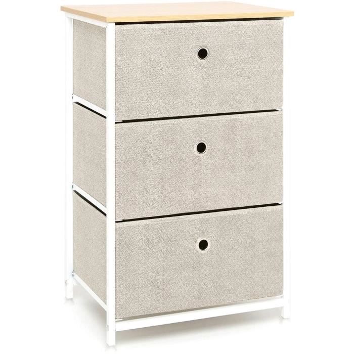 petit meuble de rangement suhu commode petite salle de bain meuble de rangement avec 3 tiroir table de chevet table de nuit meta60 cdiscount maison
