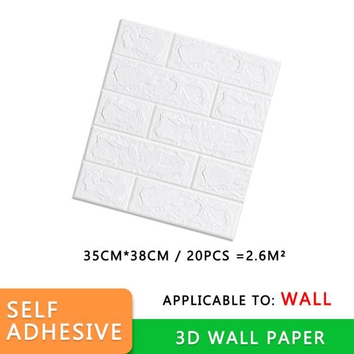 Papier Peint Adhésif 3D Effet Marbre H581 - Autocollant Mural Amovible Sinsin