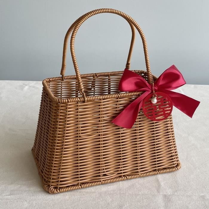 JiA QAQ Panier à Couches Portable En Corde De Coton Tissé Pour Bébé