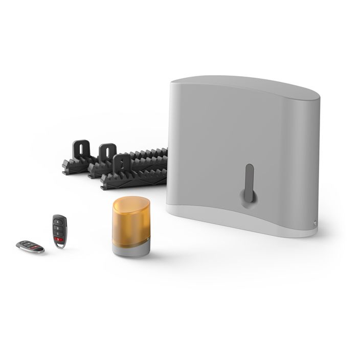 motorisation portail coulissant 4m 200kg easymate sem200 avidsen cdiscount bricolage