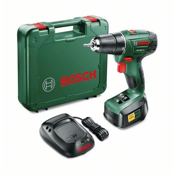 Bosch Perceuse Visseuse Psr 1800 Li 2 1 Batterie 1 5 Ah Achat Vente Perceuse Perceuse Psr 1800 Li 2 Cdiscount
