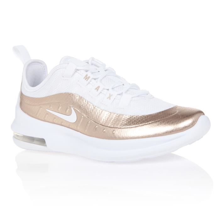 NIKE Baskets Air Max Axis EP Enfant GS Blanc et Or Cdiscount