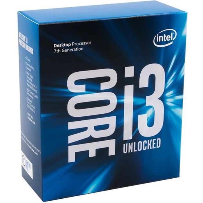 Vente Processeur PC Intel Processeur Kaby Lake - Core i3-7100 - 3,90GHz pas cher