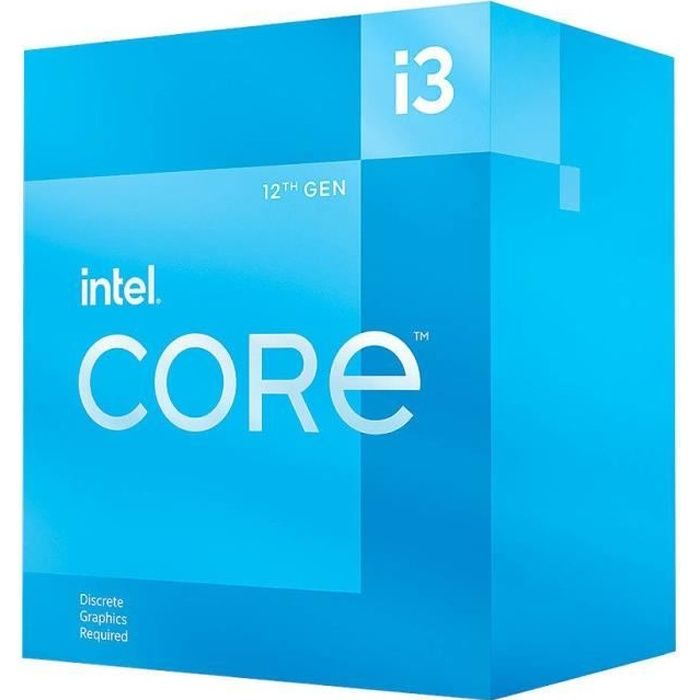 Processeur - INTEL - Core i3-12100 - 12M Cache jusquà 4.30 GHz (BX8071512100)