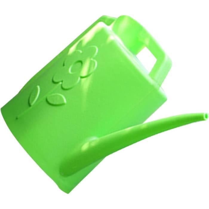 Relaxdays Lot de 2 jeux d'eau pour enfants, fleurs folles pour jardin, piquet à clic, jaune/vert