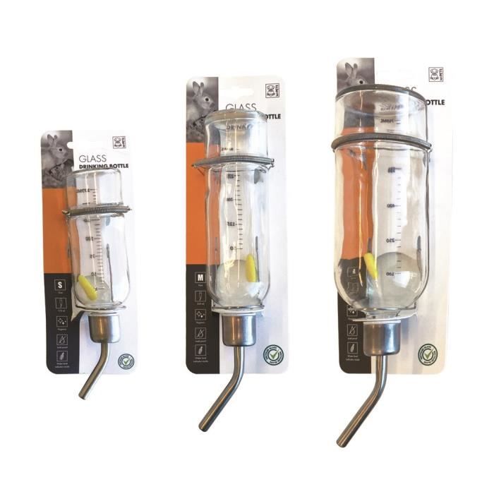 Meilleurs prix pour MPETS Biberon en verre M- Pour rongeur