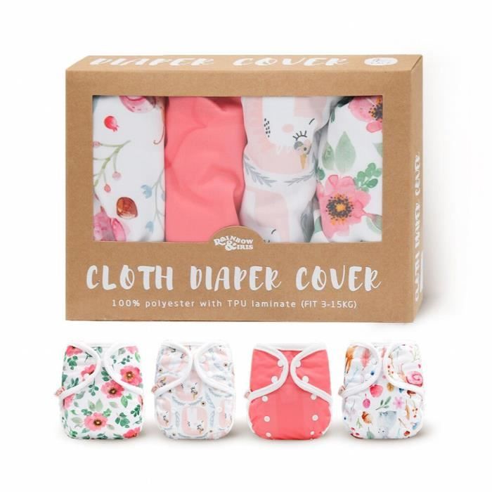 Rainbow & Iris Cloth Diaper BABI DIAPER couches lavables couches lavables en coton couches